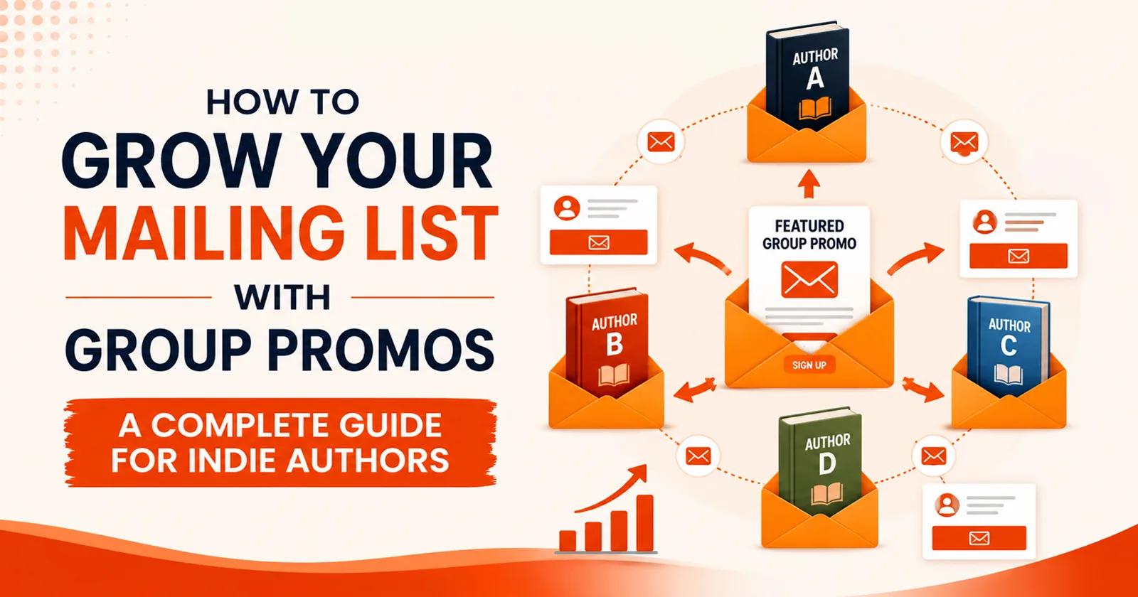 How to Grow Your Mailing List With Group Promos: A Complete Guide for Indie Authors